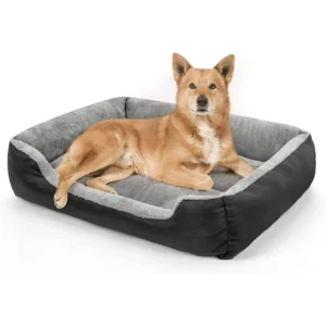 Dog Beds for Medium Dogs Washable Pet Bed Comfortable Rectangle Bed