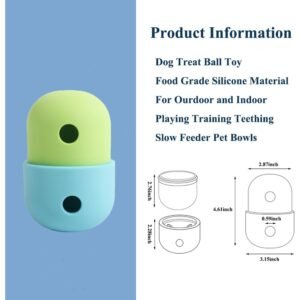 Pet Puzzle Toy Dog Treat Dispensing Cute Puppy Small Medium Dogs