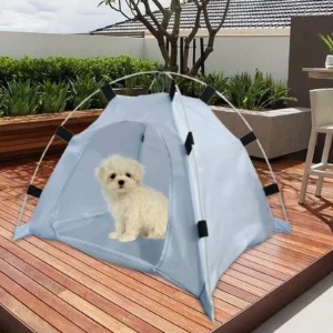 Warm Enclosed Covered Cats Tent,Outdoor Cave Bed House for Cats,Puppy Or Small Pet