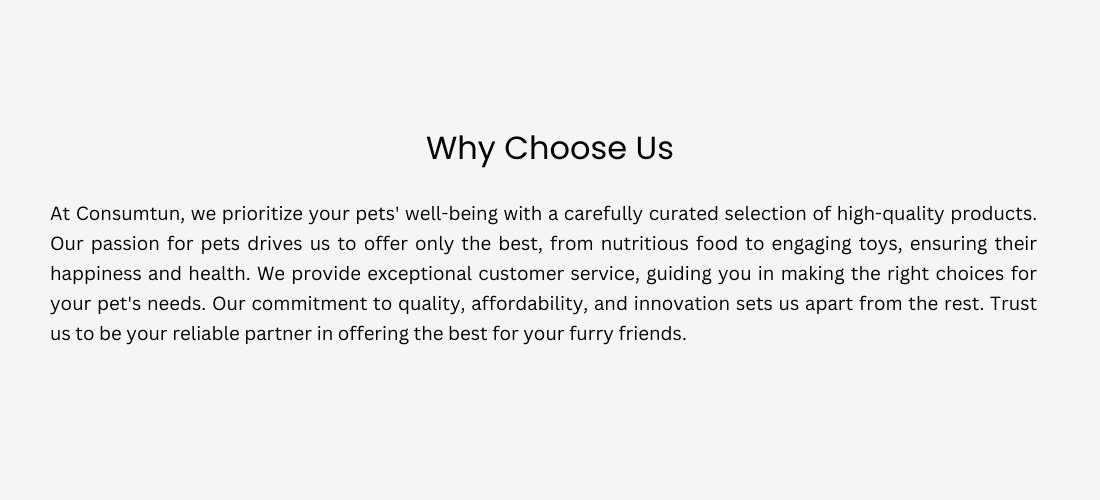 Why Choose Us