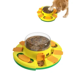 Interactive Puzzle Toy for Dogs Enrichment Pet Slow Feeder Dispenser